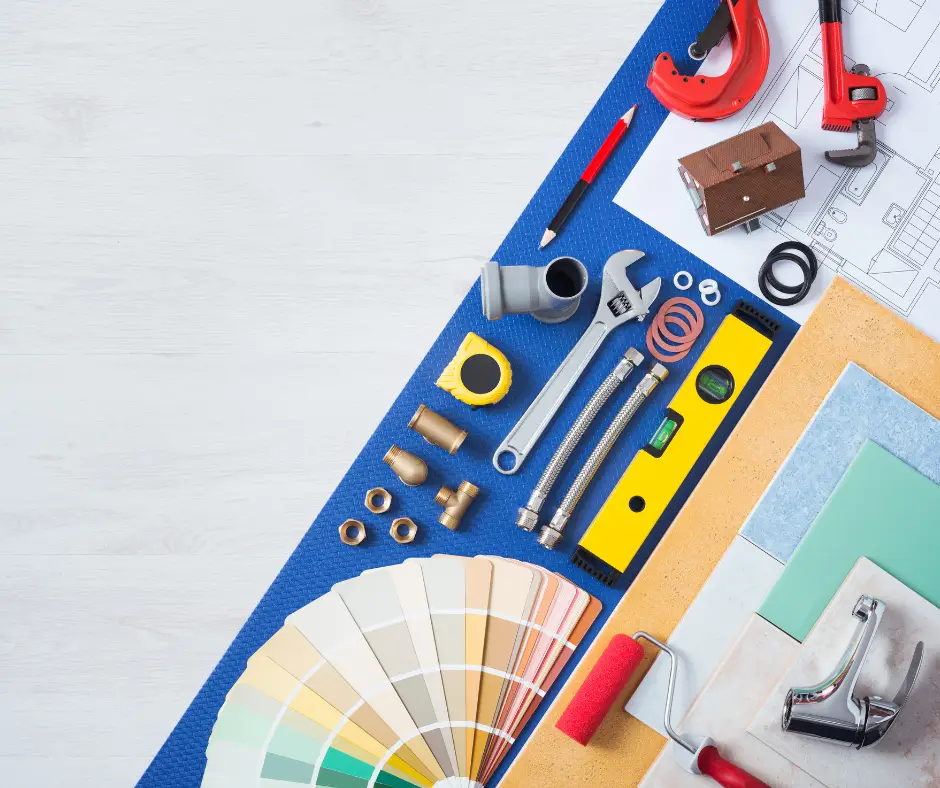 Construção civil imagem com materiais de construçāo